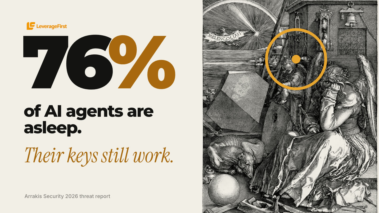 76% of AI agents are dormant but their credentials still work: LeverageFirst summary of the Arrakis Security 2026 report